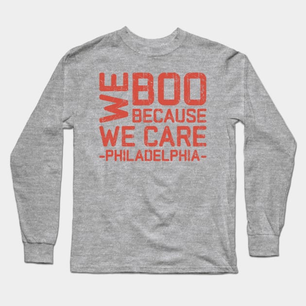 We boo because we care Long Sleeve T-Shirt by Kahfirabu